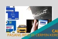 Cover Cara Pasang RFID di Cermin Kereta